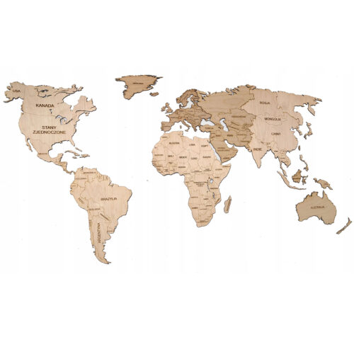 Drewniane Mapy