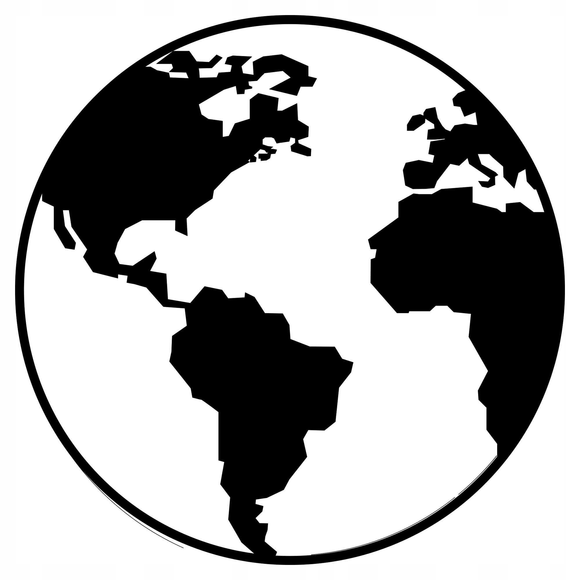 Mapa Świata 3D na ścianie